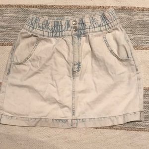 Urban Outfitters BDG Acid wash denim skirt